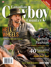 Canadian Cowboy Country magazine cover October/November 2013