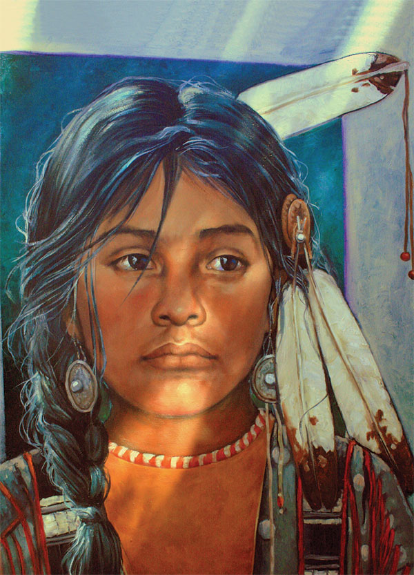 Juana Cortez The Dawn, oil on canvas
