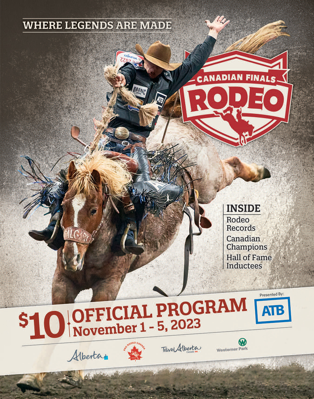 2023 Canadian Finals Rodeo Official Program Canadian Cowboy Country